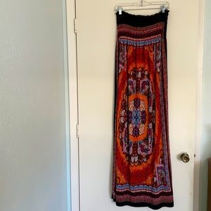 Floor length maxi dress